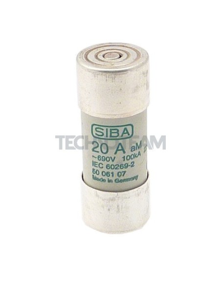 Fusibile 22x58 aM 690V con percussore 80A
