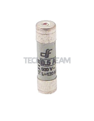 Fusibile 10x38 500V aM con indicatore 2A