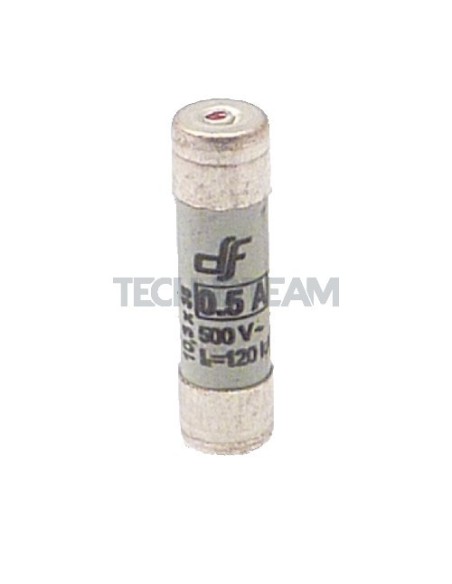 Fusibile 10x38 500V aM con indicatore 6A