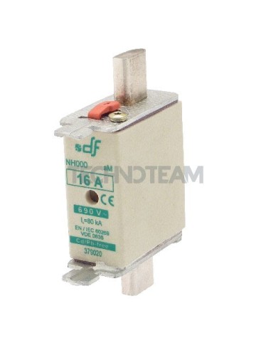 Fusibile NH000/NH00C aM 690V doppio indicatore 20A