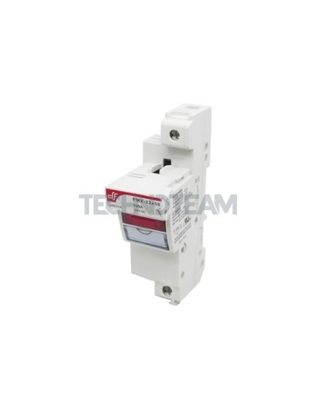 Base portafusibile 22x58 1polo 24VDC con ind.lum.(PMX)