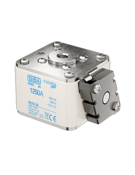 Fuse SQB2 US-UNC 3/8 690V lateral switch adapter 450A