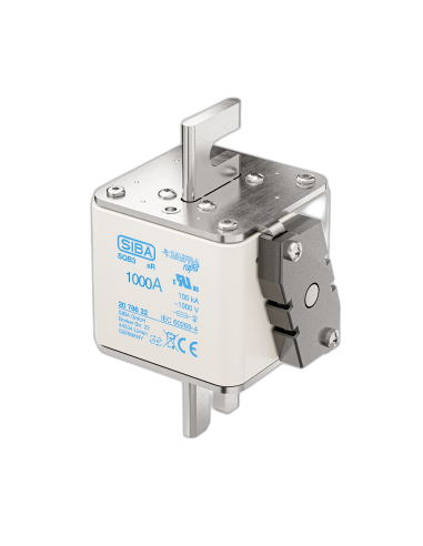 Fuse SQB3 110mm aR 1250V lateral switch adapter 90° 700A
