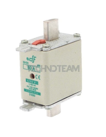 Fusibile NH00 aM 500V doppio indicatore 125A