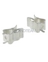 Clip diametro 10mm con pin assiali interasse 11mm