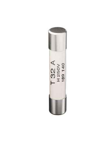 Fusibile 6,3x32 T 500V UL ceramica 0,1A 7006565.0,1