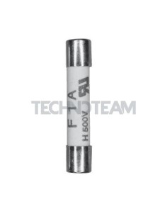 Fusibile 6,3x32 T 500V UL ceramica 2A 7006565.2