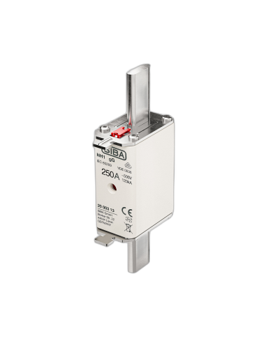 Fuse NH1 gG 500V double indicator 16A