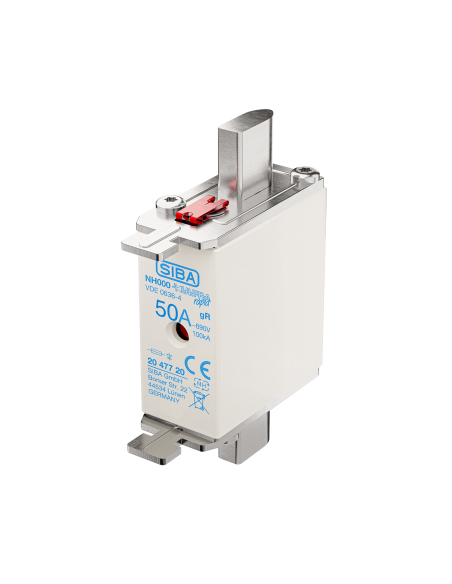 Fuse NH000/NH00C gR 690V top indicator 50A