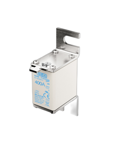 Fusibile DIN00 80mm aR 690VUL con ind. e agg micro 400A