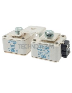 Fuse 2x SQB3 M12 aR 690V lateral switch adapter 2500A