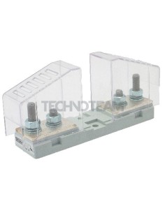 Fuse holder for DIN000-00 80mm +cover 1000V 400A