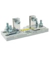 Base per fusibili corpi quadri formati 1-2-3 80mm 1250A 900V