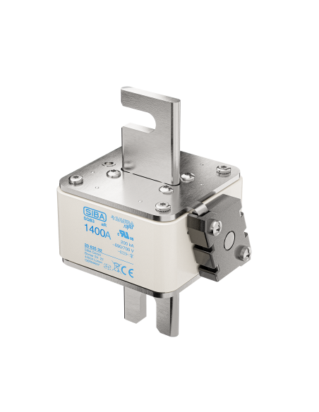 Fuse SQB3 110mm aR 600V lateral switch adapter 1600A