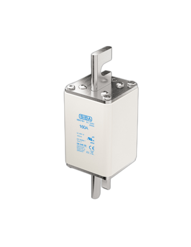 Fusibile 1000VDC SQB1 110mm aR/aBat SQB1 160A no ind