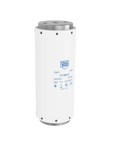 20BP3 - Fuse 2000VDC aBat 76x194mm Flush-End M12 450A