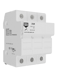 ZVJM - Fuse holder 10x38 690VAC-1000VDC 3P