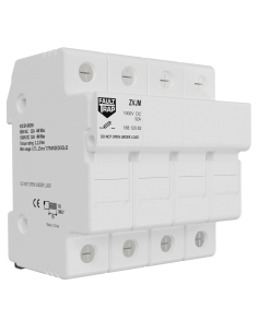 ZVJM - Portafusibile 10x38 690VAC-1000VDC 4P