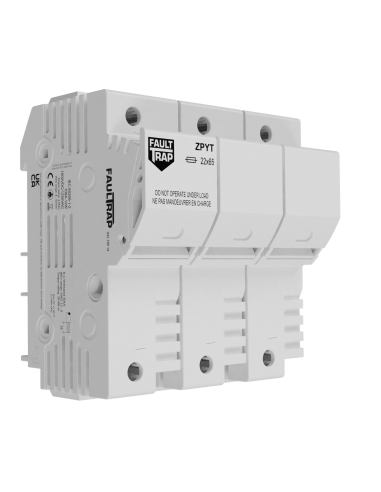 ZPYT - Fuse holder 22x65 1250VAC/1500VDC 3P