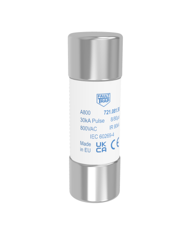 A800 - Fusibile 22x65 800V protezione SPD 8/20 30kA 10/350 8