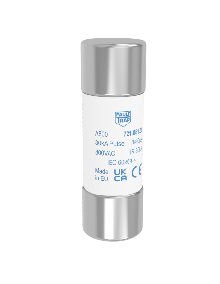 A800 - Fusibile 22x65 800V protezione SPD 8/20 30kA 10/350 8