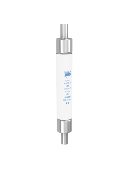 20PV14 - Fusibile 2000VDC gPV 14x85 inline 30A