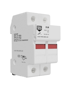 ZVJM - Fuse holder 10x38 690VAC-1000VDC 2P with ind