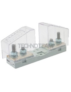 Fuse holder for DIN000-00 80mm +cover 1000V 400A
