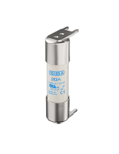 Fusibile 10x38 gR 1000V UL/900V IEC AC/DC con pins 12A