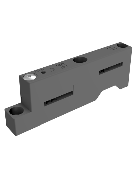 TT60SYS-SU Busbar support 2-pole 2-hole mounting assembly