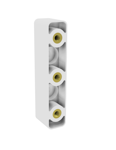 TT60SYS-SU Busb.spacing 60mm 3Pbusbar support with M10nuts
