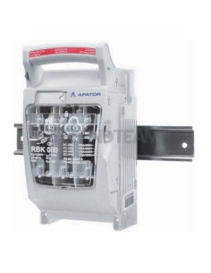 Switch disconnector NH000 3P M8 screw terminal -for DIN rail