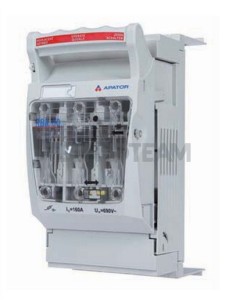 Switch disc. NH00 3P top M8 screw terminal with lug - Busbar