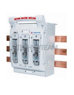 Switch disc. NH1 3P top bridge clamps - Busbar 100mm