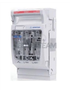 Sezionatore NH00 3P vite M8 - con copertura