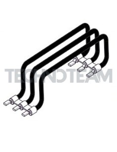 Conduttore preformato 3poli 10mm2 nero 125mm