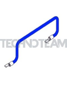 Row conductor 1pole 10mm2 blu 250mm