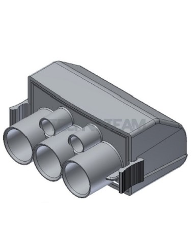 Terminali per illuminazione stradale 3x(11mm)3x(4,4mm) blu