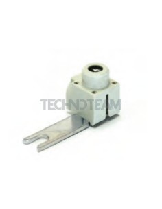Terminale di connessione isolato a forcella 11x32x2 /M6 lat