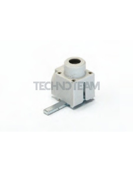 Terminale di connessione a pin 4x15x2 blu laterale