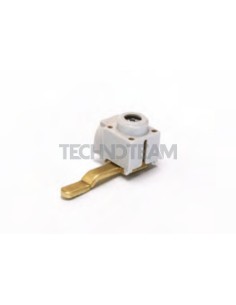 Feeder pin connection 4,5x21x2 blue lateral
