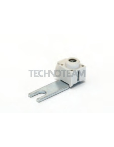 Terminale di connessione a forcella 11x28x2 /M5 laterale