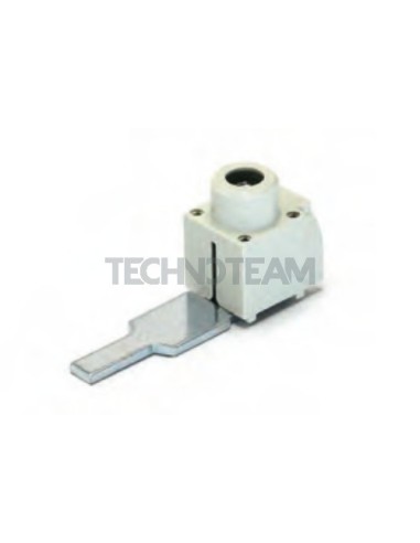 Feeder pin connection isolated 6x32x2 blue