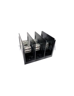 Blocco di distribuz.3poli IN:1x(185mm2) OUT:6x(25mm2)