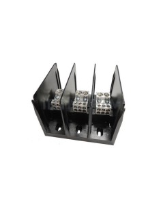 Distribution block 3poles IN:2x(50mm2) OUT:6x(16mm2)