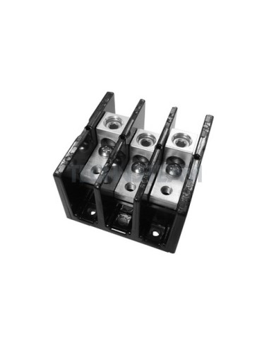 Blocco di distrib. 3poli IN:1x(6AWG) OUT:1x(14AWG) 175A