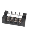 Terminal block 600VAC/DC 6poles 10-32 stud remov. connect.