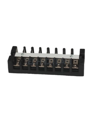 Terminal block 600VAC/DC 4 poles remov. connect.brass insert