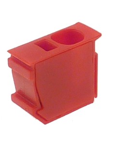 Morsetto rosso per blocco di distribuzione MiniClic