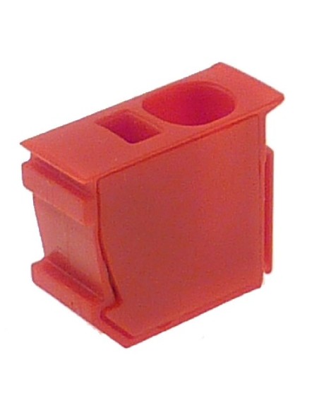 Terminal for distribution block MiniClic -red